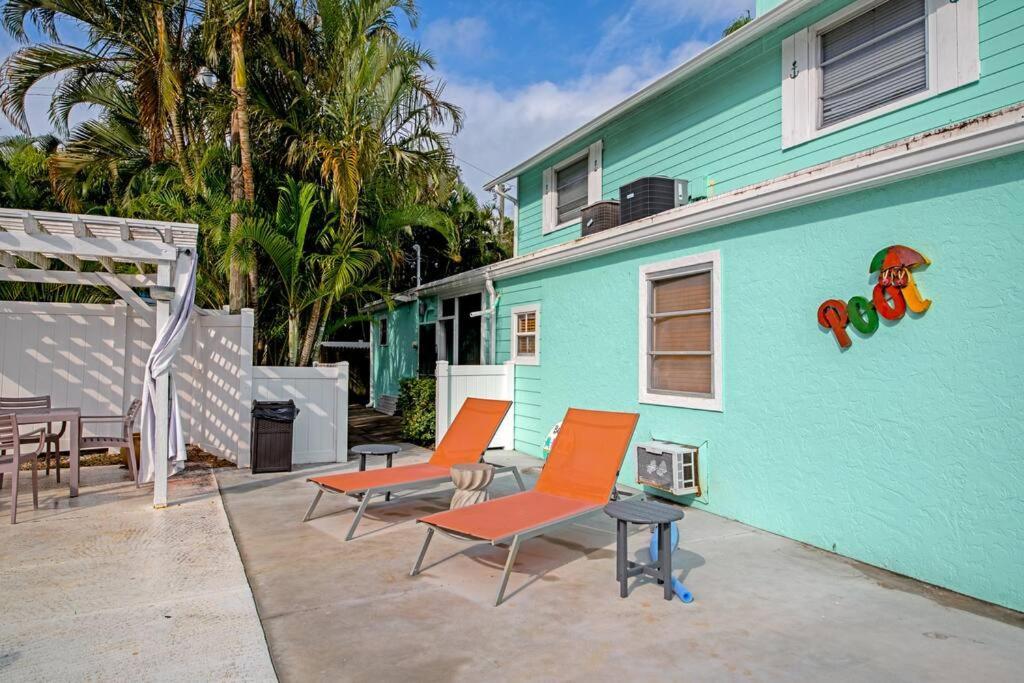 Walk To The Beach - Island Villa Siesta Key Eksteriør billede