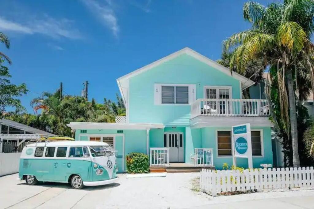 Walk To The Beach - Island Villa Siesta Key Eksteriør billede