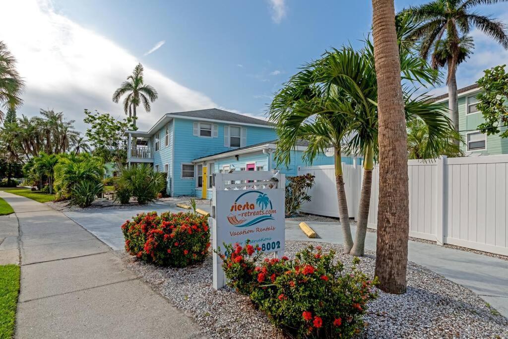 Walk To The Beach - Island Villa Siesta Key Eksteriør billede